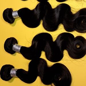 Human Body Wave hair(3 bundles)